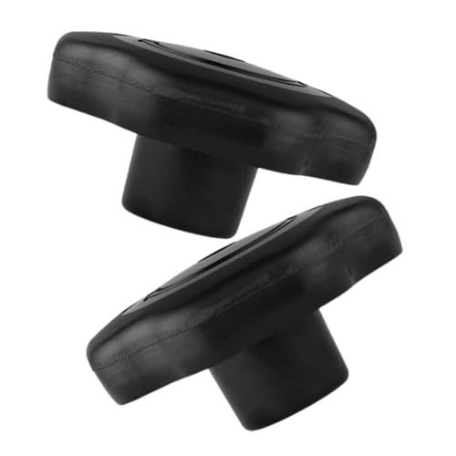 MOLUCKFU 2 Piezas Pomos para Tapa de Olla Presión Antiexplosión de Plástico Resistente Repuestos para Cazuelas Cocina Cocinar Peroles Cocina