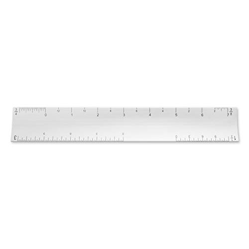 Image of Alumicolor 6-inch Aluminum Architect Hollow Scale for School, Office, Art and Drafting, 6IN, Silver