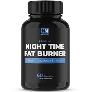 Nobi Nutrition Night Time Thermogenic Complex Supplement | Weight Support Supplements for Women & Men | Fall Asleep Fast…