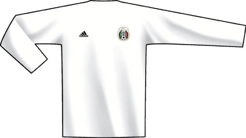 adidas Mexico LS Home Jersey 11/12