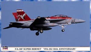 Amazon | ハセガワ 1/72 F/A-18F スーパーホーネット 'VFA-102 50th