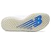 New Balance Men's FreezeLX V4 Turf Lacrosse Shoe, White/Black/Polar Blue, 10 Medium US