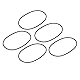 5 Stück Runde Gummi-Motorriemen, Industrielle Mechanische Ausrüstung, Getriebeteile, 5 Mm Durchmesser (5405-0005-0494)
