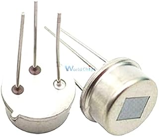 2PCS RE200B Human Infrared Pyroelectric Sensor, High Sensitivity, Wide Field of View, High Output Voltage, White, Wall Mount