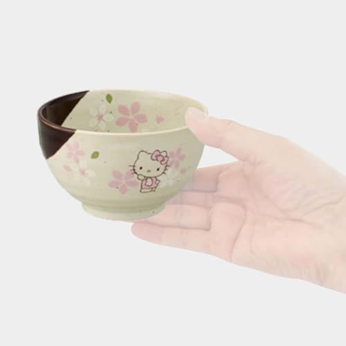 Cuenco Hello Kitty Mino Ware de porcelana tradicional japonesa Skater CHMB1-A 5