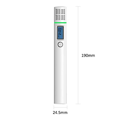 Nishore Detector de Vazamento de Gás Natural portátil com Display LCD Detector de Gás Combustível de