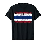 THAILAND Flagge THAILAND Flagge  Damen Herren Kinder THAI T-Shirt
