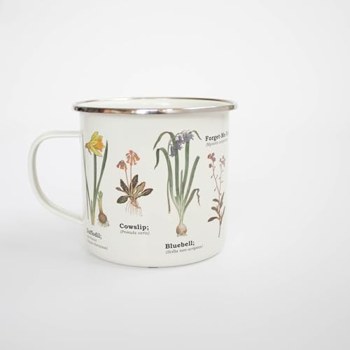 Campfire Mug with Wild Flowers by Gift Republic
