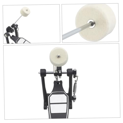 Pedales para Batería 2pcs con Cabezas de Fieltro miniatura 4