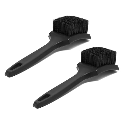 Flaconi Cepillo Limpieza Coche,Cepillo Llantas,Cepillo Lavar Coche,Cepillo Llantas Coche,Cepillo para Lavar Coche,Cepillo de Limpieza de Neumáticos de Coche,Adecuado para Coches,Camiones, SUV