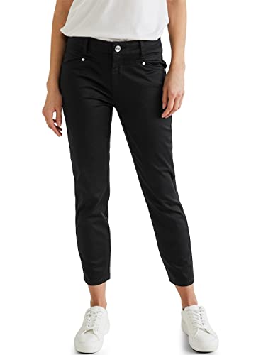 Street One Stoffhose Casual Damen A376146 Schwarz 38W / 26L