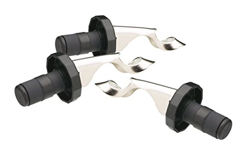 BarCraft 3-Piece Lever-Arm Bottle Stoppers Set