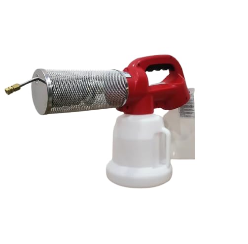 Thermal Fogger Machine for Mosquito Control, Portable Handheld Design, Red and White-picture-15