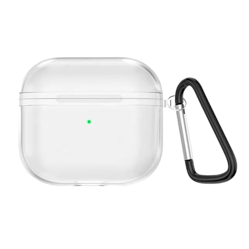 CORONITAS Capa Capinha de Silicone Anti Impactos para AirPods, Case Air Pods Pro, Acompanha Mosquetã