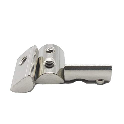 20x M4 Nutenstein 12,0 x 6,7 mm Nut 8, mit Federkugel, Stahl