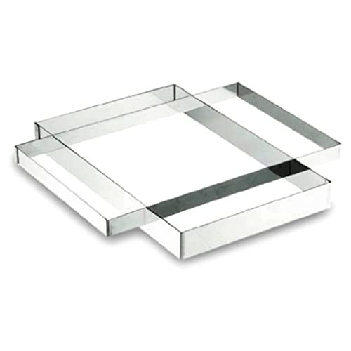 Lacor 68041 Rectangle Inox 18 / 10 30X40X5 cm, Argent Métallique