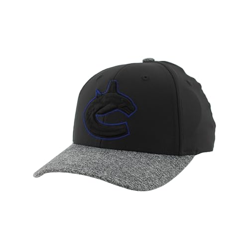 ZHATS Vancouver Canucks NHL Officially Licensed Hat Pristine Black