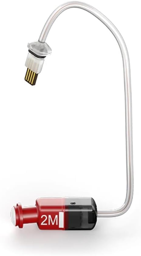 Wire for Phonak Hearing Aid Receiver 6.0-2M Right Compatible with Phonak Infinio and Sphere Hearing Aids, Medium Power Replacement (1 PCS) (Red(Right), 2)