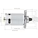 RS550 8 Teeth DC Motor 21V Motor with Conical Teeth Gear for Electric Saber Handheld Cutting Lithium Electric Tool 1Pcs
