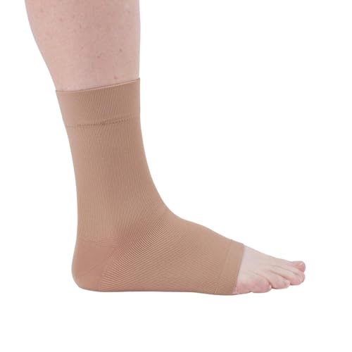 medi Seamless Knit Ankle Support Beige M