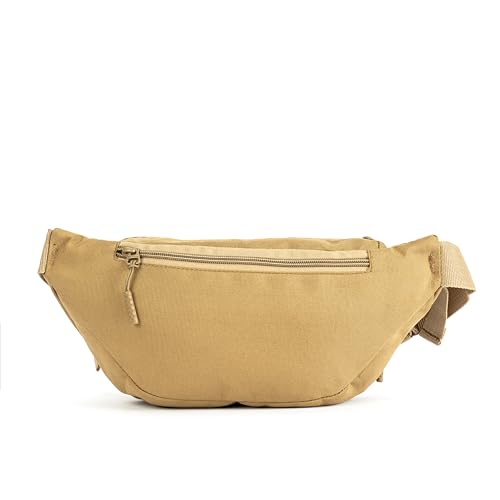 Image of Tripole Axis Waist Pack and Fanny Bag | for Men & Women | Utility Waist Bag for Travel, Hiking & Everyday Use (Khaki)