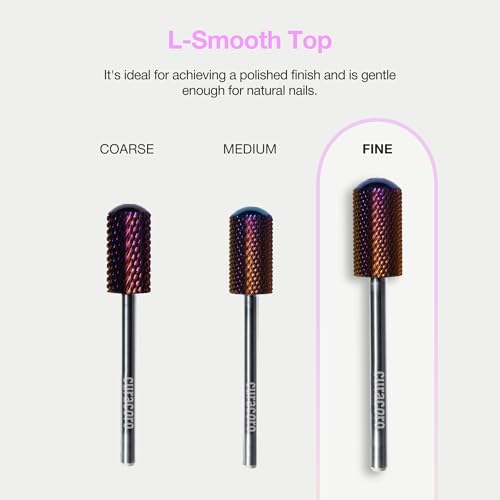 Mèches à ongles 3/32" Curacoro pour salon de manucure et pédicure maison
