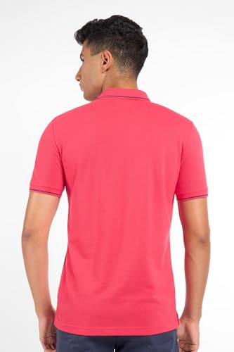 Image of Peregrine by Pantaloons Men's Solid Slim Fit Polo Shirt