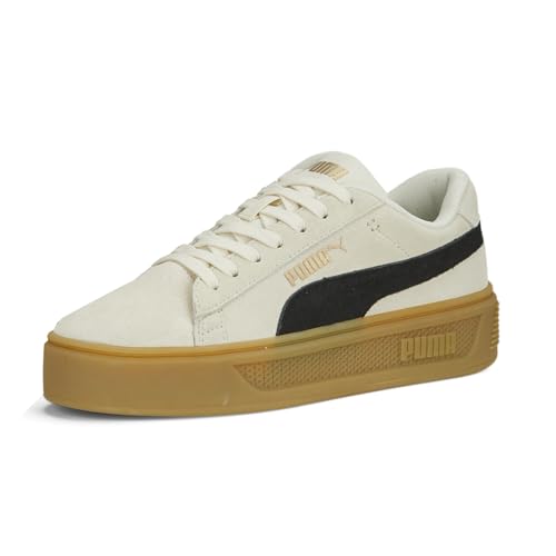 PUMA Womens Smash V3 Sd Platform Sneakers Shoes Casual - White2