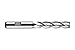 Dormer C27313.0 Multi-Flute End Mill, Bright, HSS-E Powder Metal, Head Diameter 13 mm, Flute Length 53 mm, Full Length 110 mm