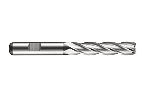 Image of Dormer C2732.5 Multi-Flute End Mill, Bright, HSS-E Powder Metal, Head Diameter 2.5 mm, Flute Length 12 mm, Full Length 56 mm