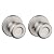 Kwikset Tylo Interior Passage Door Knob, Handle For Closet and Hallway Doors, Non-Locking Doorknob in Satin Nickel, with Microban Protection, 1 Count (Pack of 1)