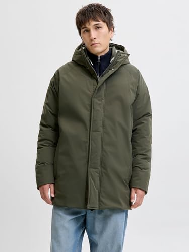 JACK & JONES Herren Jjewood Parka Sn, Forest Night, xx_l 3