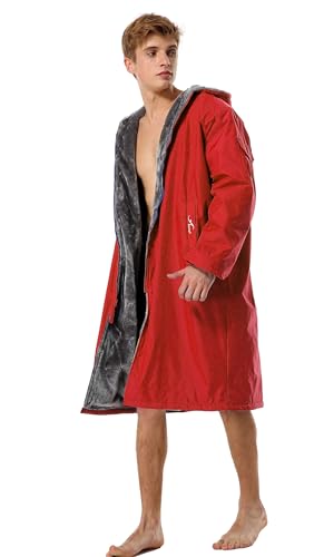 Image of Adoretex Unisex Adult & Youth Faux Fur Lining Swim Parka (PK003)