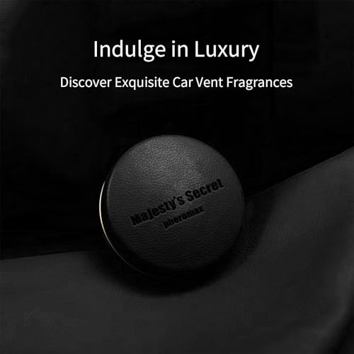 Image of MAJESTY`S SECRET PHEROMAX Car Air Freshener Vent Clip, Auto Scents New Car Smell, Vehicle Accessories Interior for Women and Men, Automotive Odor Eliminator, Long Lasting Car Diffuser