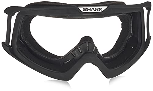 Shark Raw/Dark/Vancore Lunettes de moto Noir
