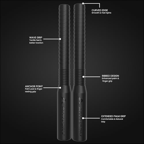 Pro Freestyle Long Handle Jump Rope, 4mm Competition Speed Jump Rope, Skipping Rope for Tricks & Releases (Green)