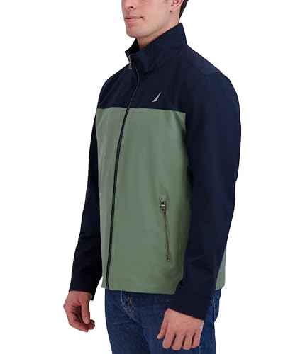 Image of Nautica Men's Golf Jacket - Casual Wear Windbreaker Jacket, Regular, Big & Tall Sizes