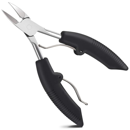TEAORB Ingrown Toenail Clippers Professional Stainless Steel Toe Nail Clippers Professional Toenails Trimmer for Thick Nail & Ingrown Toenails Heavy Duty Pedicure Tools.