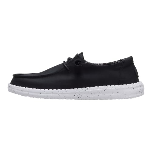 Image of HEYDUDE Women's Wendy Stretch Canvas Slip On Shoes | Easy On Loafer