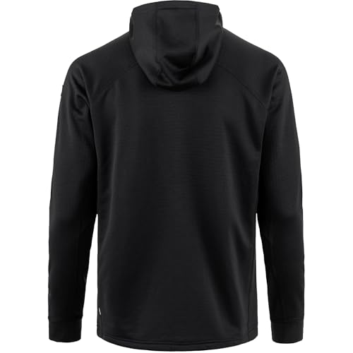 Image of Fjallraven Abisko Grid Fleece Hoodie Men's Jacket - Lightweight Breathable Stretch Grid Midlayer for Hiking Trekking Outdoor