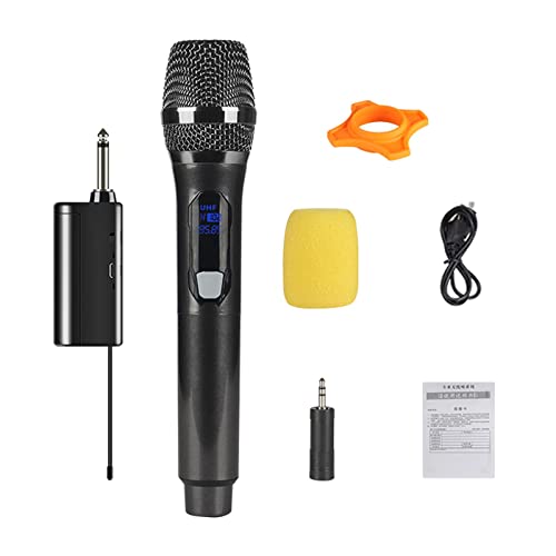 Baoblaze Draadloze MICROFOON Kinderen Volwassenen Draagbare tv-telefoons Party Ruisonderdrukking - Zilver