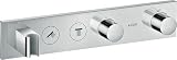 Hansgrohe AXOR ShowerSolutions modulo termostatico Select 460/90, da Incasso, 2 utenze, Set Completo, colorazione: Cromo - 18355000