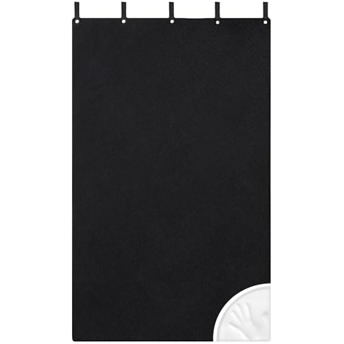 HOMBYS Memory Foam Sound Dampening Blanket Large 72 x 40 Sound Absorbing Panel with Grommets for Wall Hanging Noise Reduce Curtains for Recording Studio Use and Basements