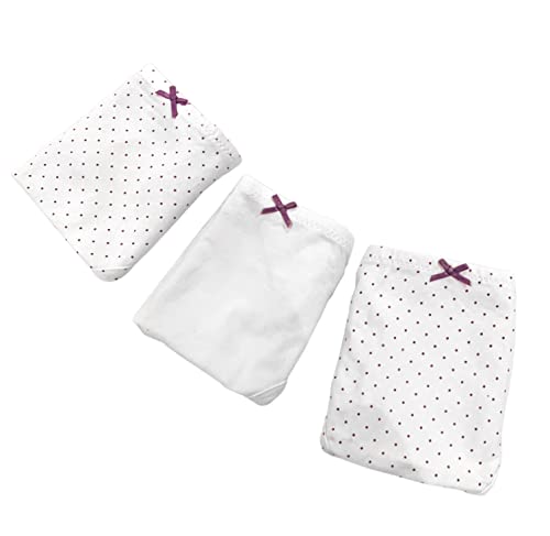 FEM Girl Organic Cotton Panties Underwear for Girls - 3 Pack2