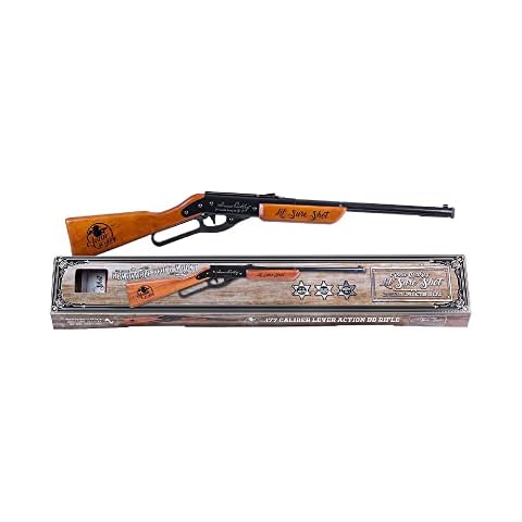 Western Justice Annie Oakley Lil' Sure Shot BB Rifle Bundle with 2,500 Steel BBS Cover