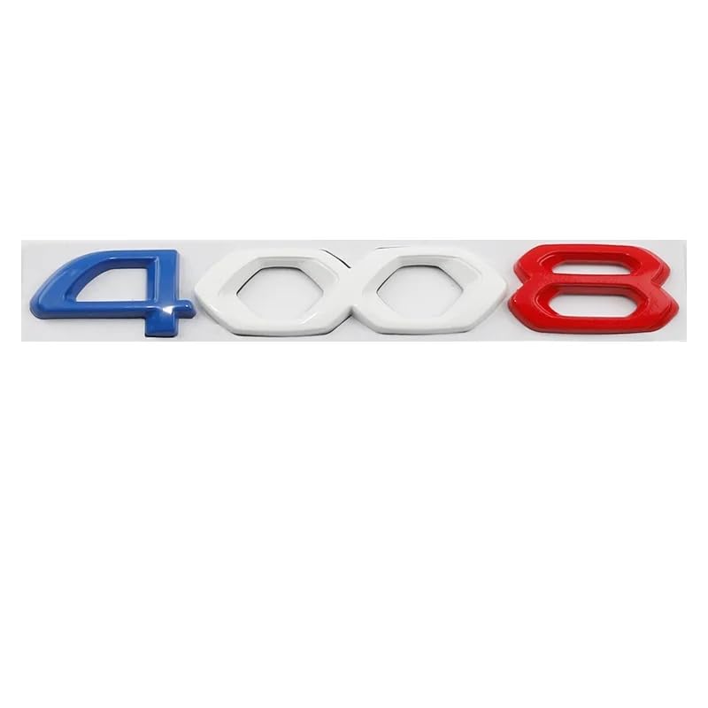 Autocollant Logo Peugeot Métal – Pour 4008, 5008, 3008, 2008, 308, 408, Décoration Personnalisée Voiture