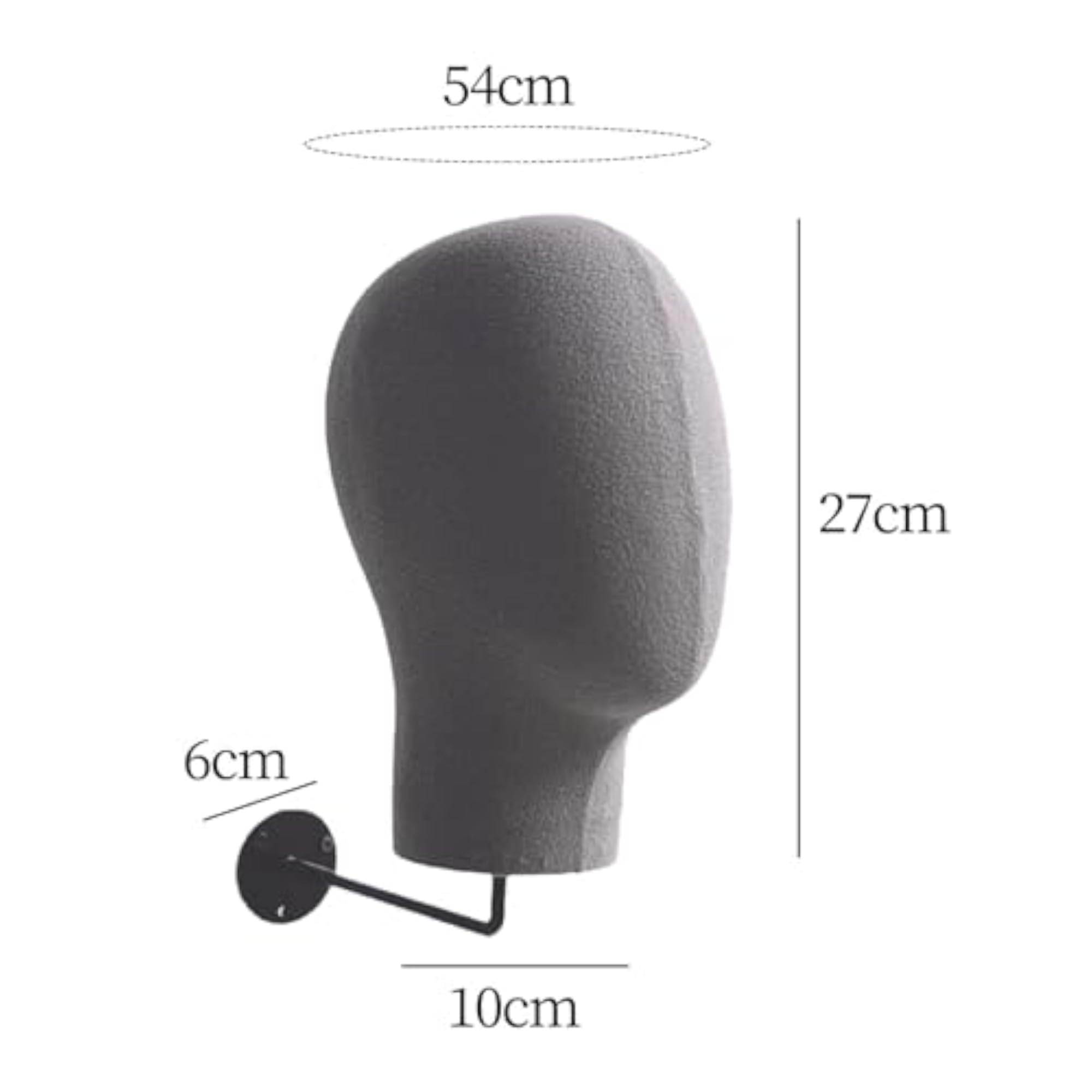 Multipurpose Wig Display Model Head