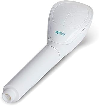 UT3 High Density Fine Bubble Shower Head, Aquabul, White, Beautiful, Heat Retention, Moisturizing, Easy Replacement, Gift White