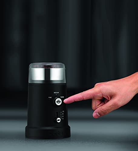Bodum Bistro Electric Coffee Stainless Steel Blade Grinder With Adjustable Grind Settings, 8 Inches, Black #TOP5
