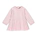 boboli - Vestido Tricotosa Bebé | Vestido Niña Bebé, Talla de 3 Meses | 100% Algodón | Vestido Niña | Vestido Invierno | Recién Nacida | Color Rosa Palo